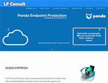 Tablet Screenshot of lfconsult.com.br
